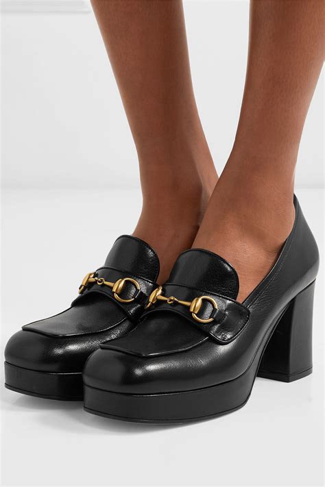 gucci horsebit loafer damen|gucci platform horsebit loafers.